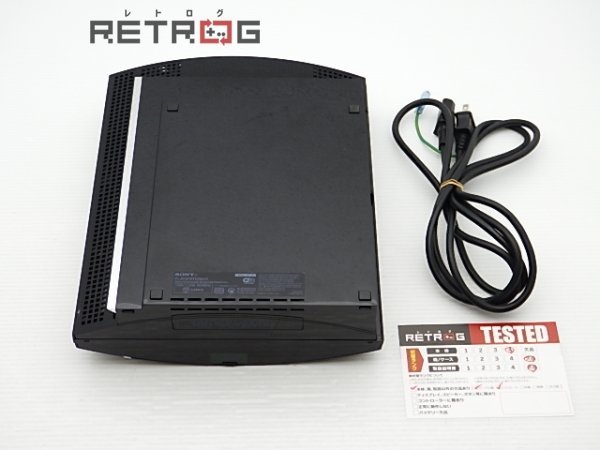 PlayStation3本体 60GB（CECHA00/クリアブラック） PS2ソフト動作未確認 PS3_画像2