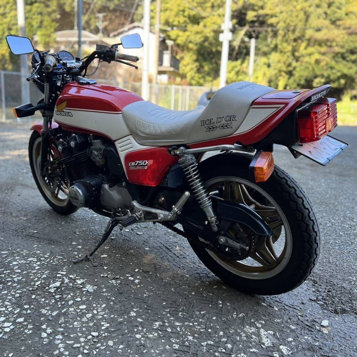 【ローン可！】ホンダ CB750F FB 81年式 ボルドール キャブOH済み センハン ジュリアーリ 手曲げショート管 _画像6