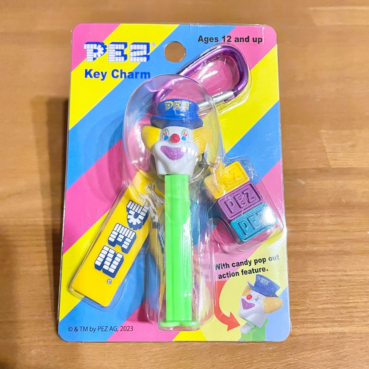 PEZ Key Charm Duck Peter PEZ キーチャーム ピエロ ペッツ PEZ キャラクター