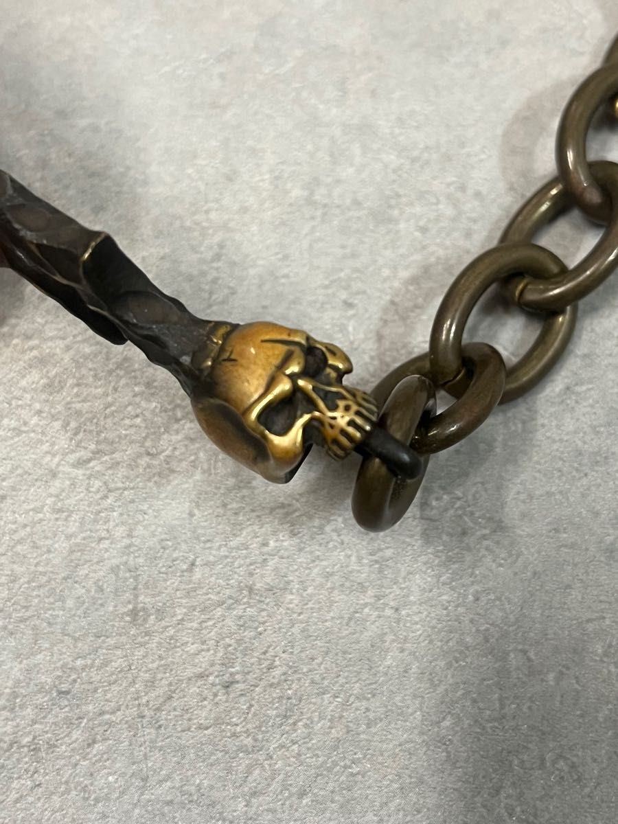 真鍮 ウォレットチェーン 古着 ヴィンテージ Collars ウォレットチェーン 真鍮 ヴィンテージ|Yahoo!フリマ