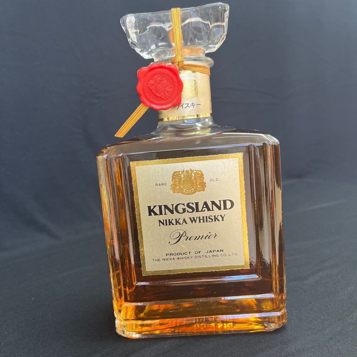 《未開栓》NIKKA WHISKY KINGSLAND レアオールド プレミア 特級 750ml 43% ニッカ キングスランド ウイスキー 古酒_画像2