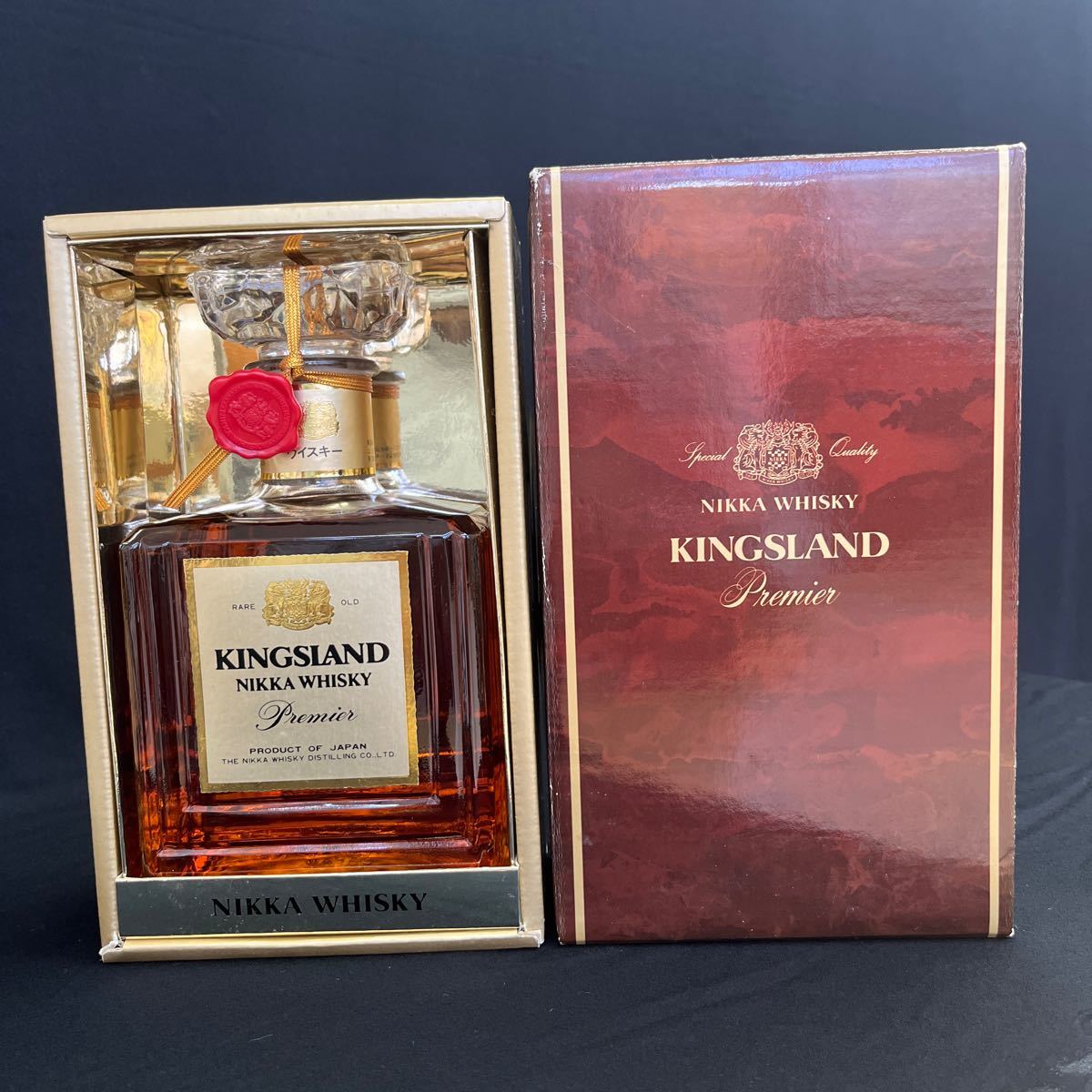 《未開栓》NIKKA WHISKY KINGSLAND レアオールド プレミア 特級 750ml 43% ニッカ キングスランド ウイスキー 古酒_画像10