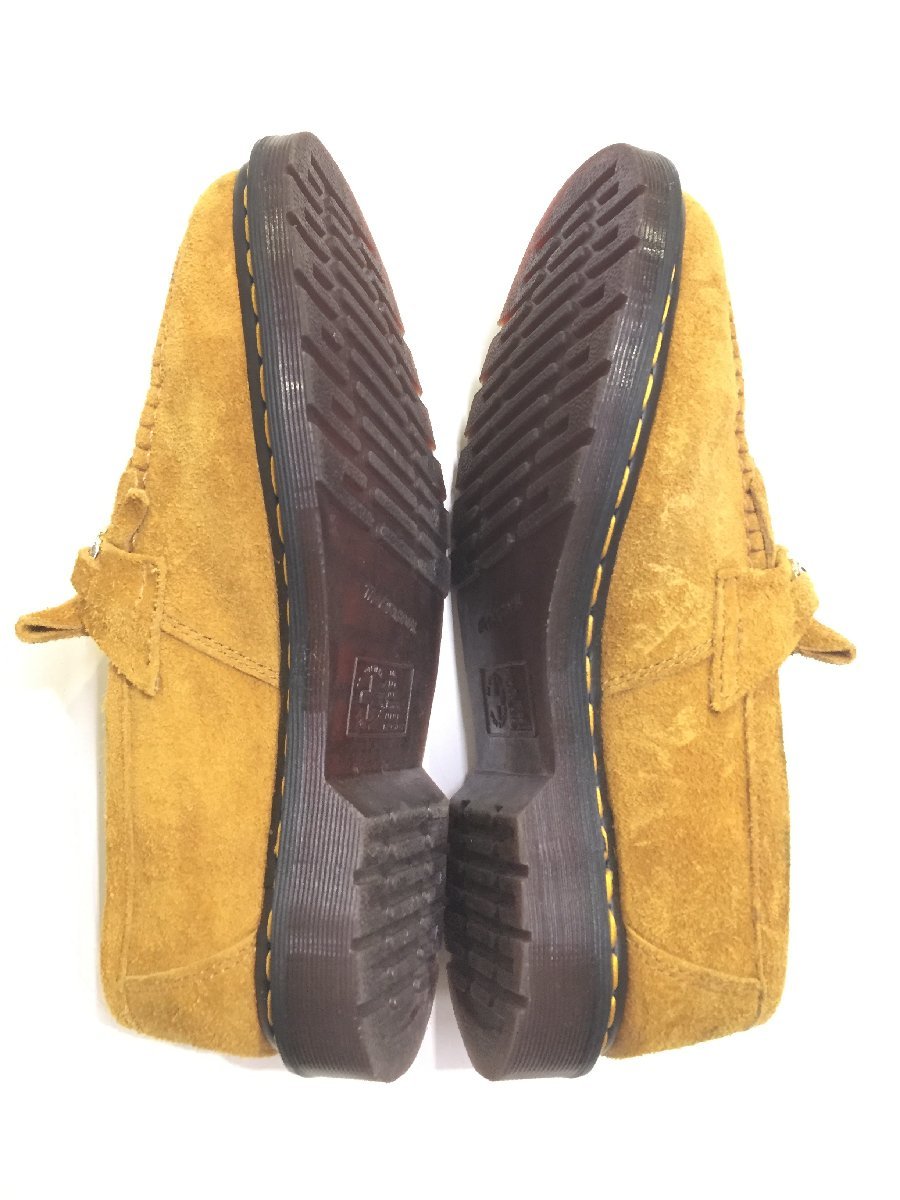 箱付 DR.MARTENS ドクターマーチン 27425213 ADRIAN SNAFFLE SUEDE LOAFER エイドリアン スエード ローファー レザーシューズ ブーツ UK9_画像6