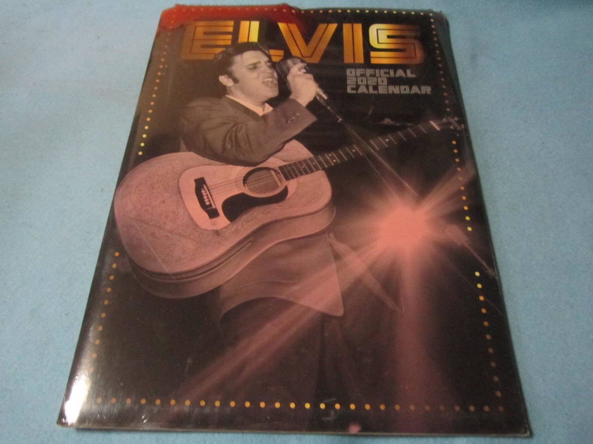オフィシャル　カレンダー　Elvis 2020 - A3 Format Posterkalender エルヴィス・プレスリー　ポスター・カレンダー_画像1