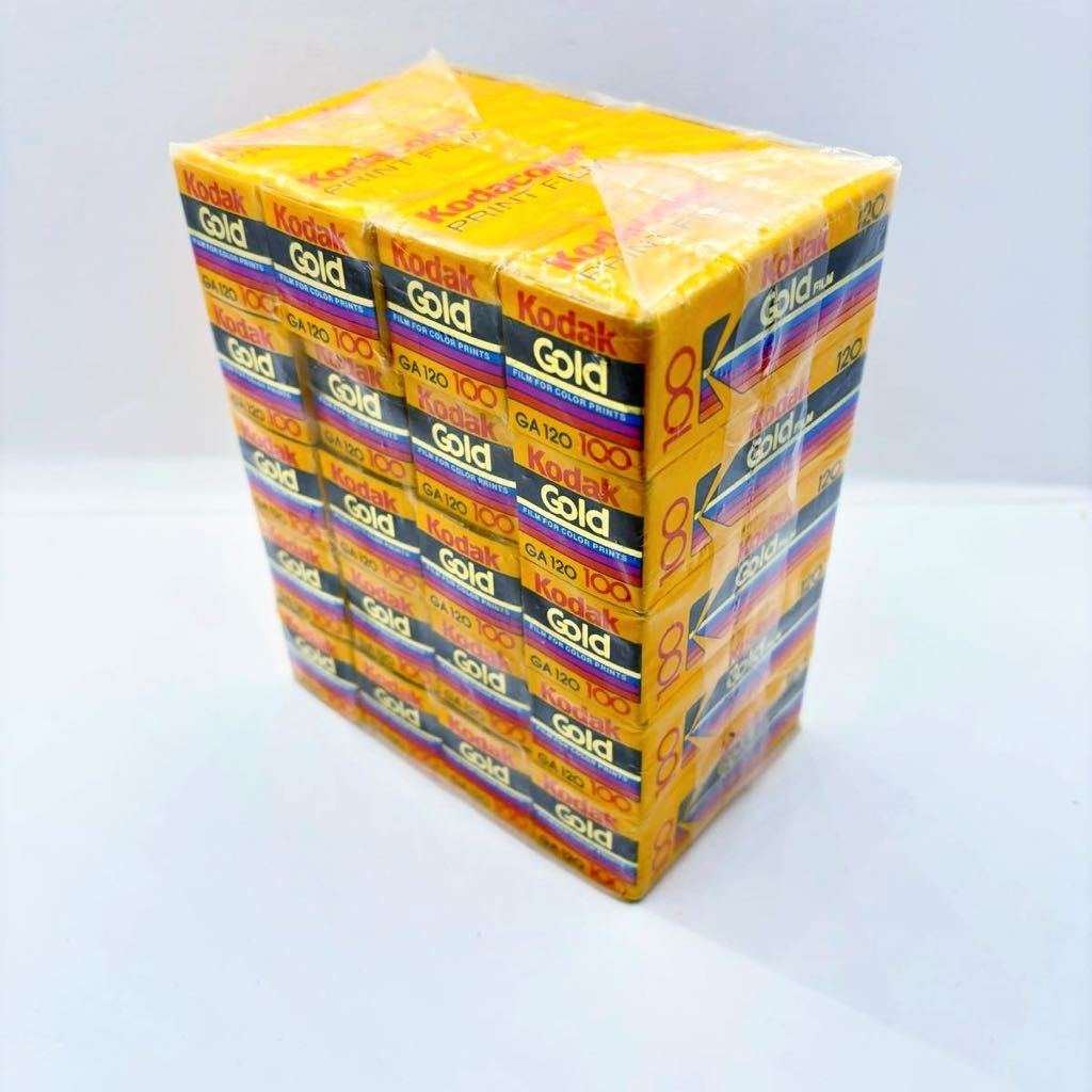 Kodak フィルム　期限切れ　カラーネガフィルム GOLD 120 コダック KODAK ブローニー　未開封　未使用品　20本　ネガカラーフィルム _画像1