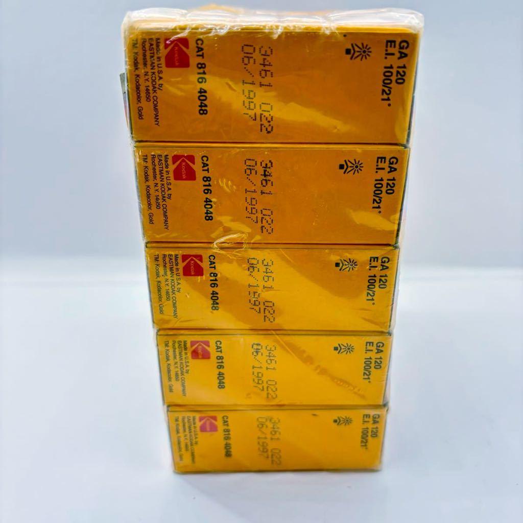 Kodak フィルム　期限切れ　カラーネガフィルム GOLD 120 コダック KODAK ブローニー　未開封　未使用品　20本　ネガカラーフィルム _画像4