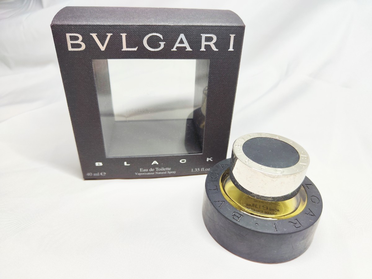 BVLGARI ブルガリ BLACK ブラック eau de toilette オードトワレ 香水