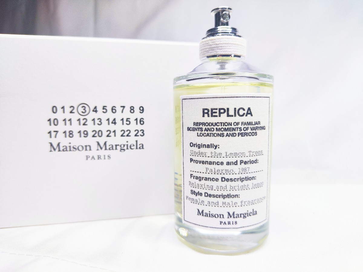 100ml[ almost unused ][ Japanese inscription ] mezzo n Margiela replica under The lemon tree o-doto crack REPLICA UNDER LEMON TREES EDT