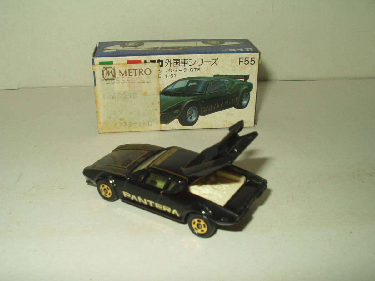 日本製 トミカ De Tomaso Pantera GTS / 外国車シリーズ デ トマソ パンテーラ GTS ( 1:61 )_画像4