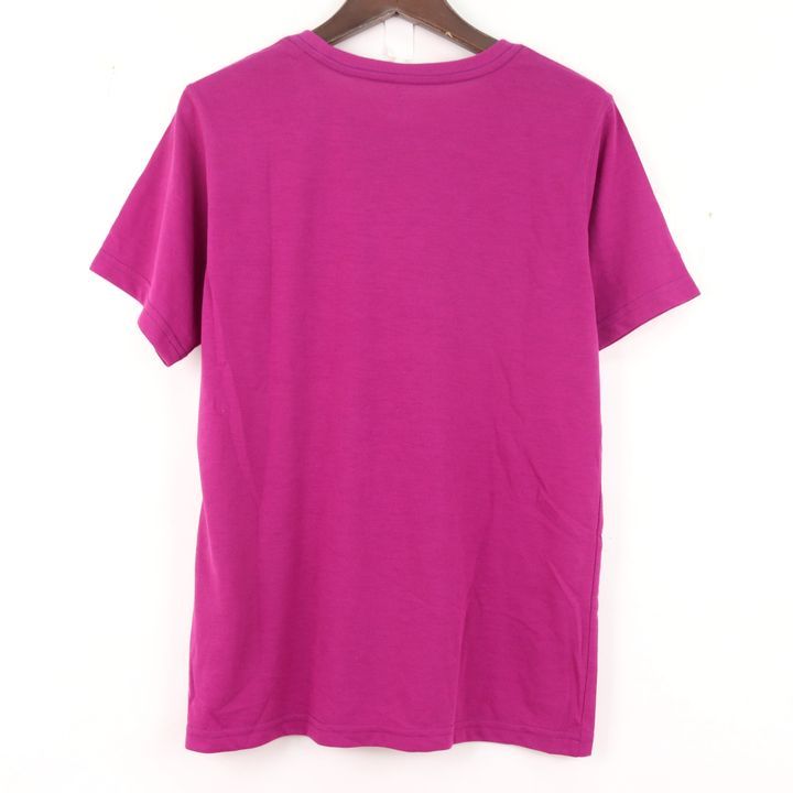 モンベル Tシャツ 半袖 WIC.T ワンポイントロゴ #1104714 アウトドア トップス レディース Mサイズ パープル mont-bellの画像2
