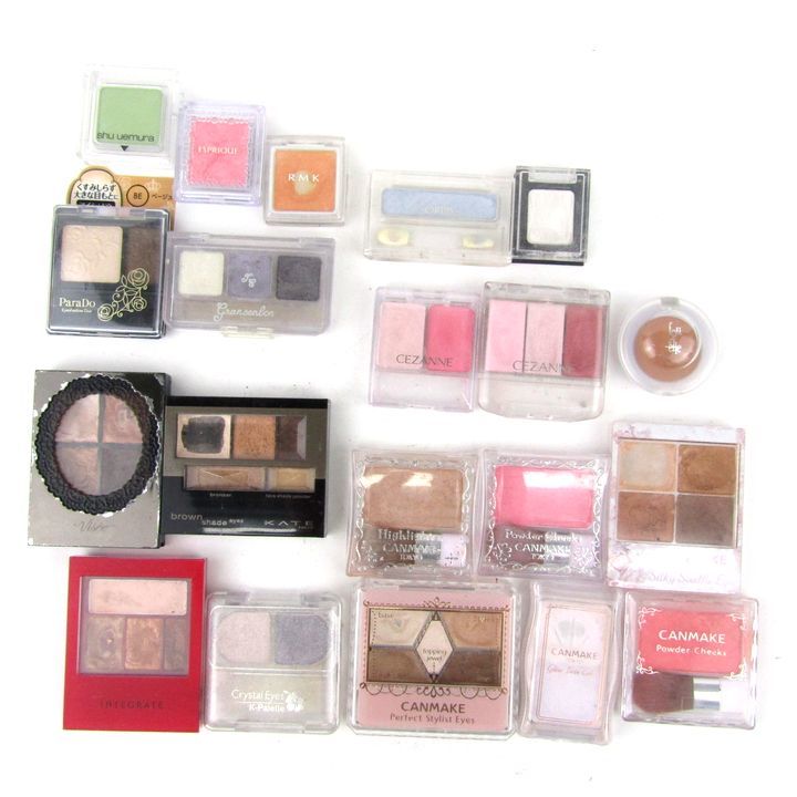  Shu Uemura / Kose other eyeshadow etc. unopened have 20 point set together large amount defect have chip less lady's shu uemura etc.