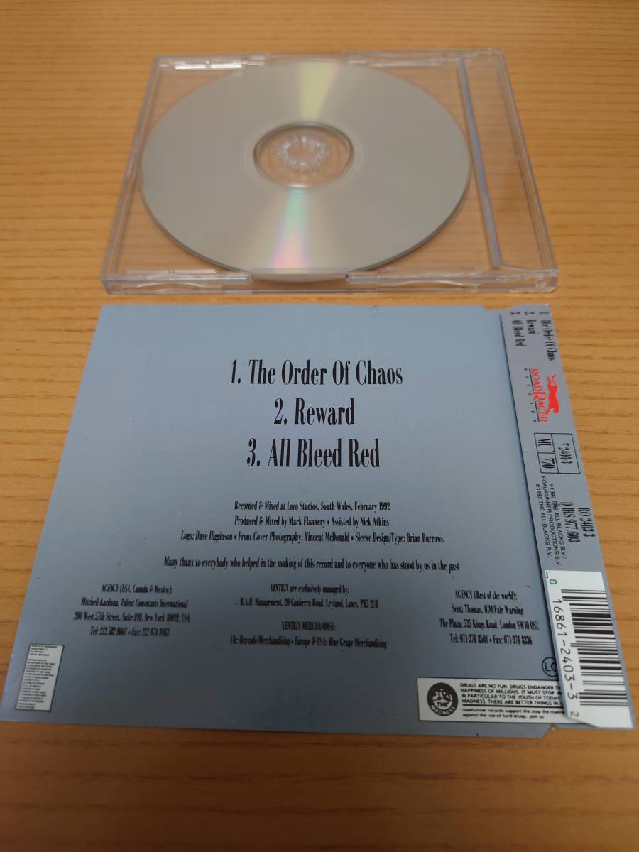 スラッシュメタル　XENTRIX/THE ORDER OF CHAOS 1992年 オリジナル盤_画像2