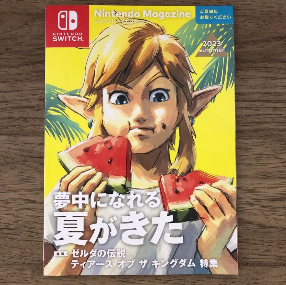 ニンテンドー マガジン Nintendo 任天堂 Switch 伝説 ゼルダ summer Magazine