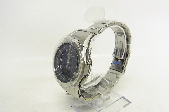 M212-S28-2643 CASIO カシオ WAVE CEPTOR WVA-400J メンズ クオーツ 腕時計 現状品①_画像3