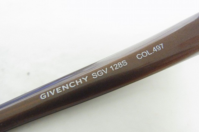 M213-J9-2719 GIVENCHY ジバンシィ SGV128S COL.497 サングラス 現状品①_画像5