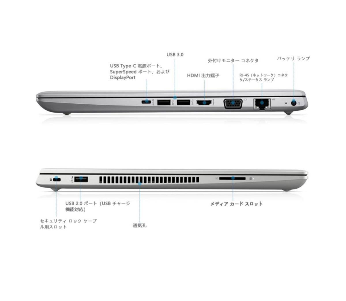 【美品】高スペックHP ProBook /高速i5/ M.2/ 750GB SSD/メモリ16GB /ノートパソコン/ Windows 11 pro / オフィス2021 pro付き_画像8