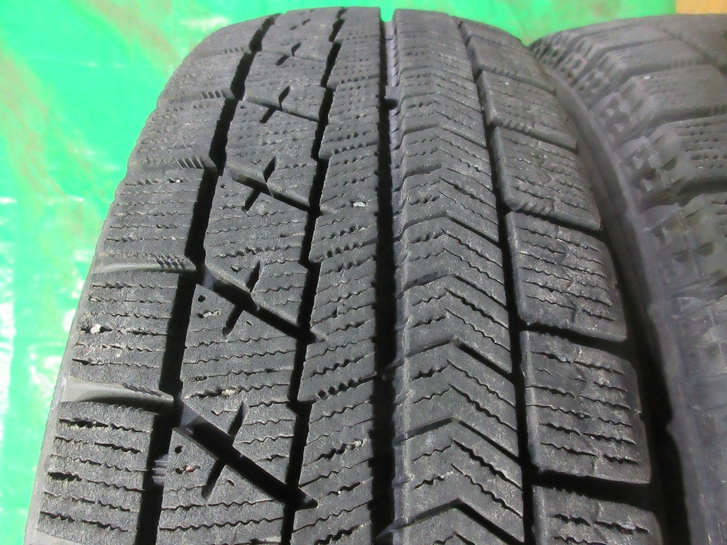 BRIDGESTONE VRX 155/65R14 4本 No.4053上 スタッドレス 冬タイヤ 70％残溝_画像4