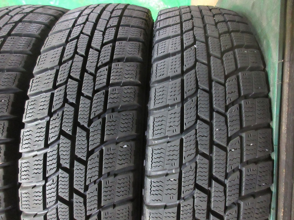 GOODYEAR ICE NAVI 6 155/65R14 4本 No.4154上 スタッドレス 冬タイヤ 70％残溝_画像3