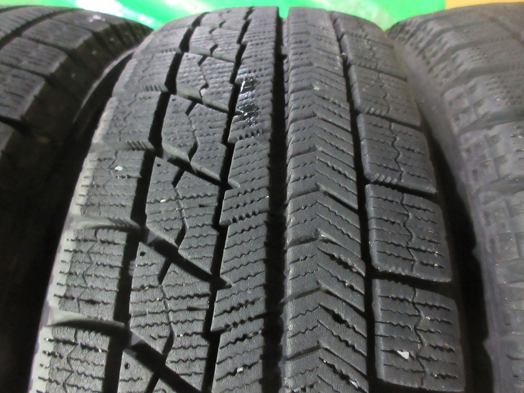 2020年製 BRIDGESTONE VRX 155/65R14 4本 No.4281上 スタッドレス 冬タイヤ 70％残溝_画像5