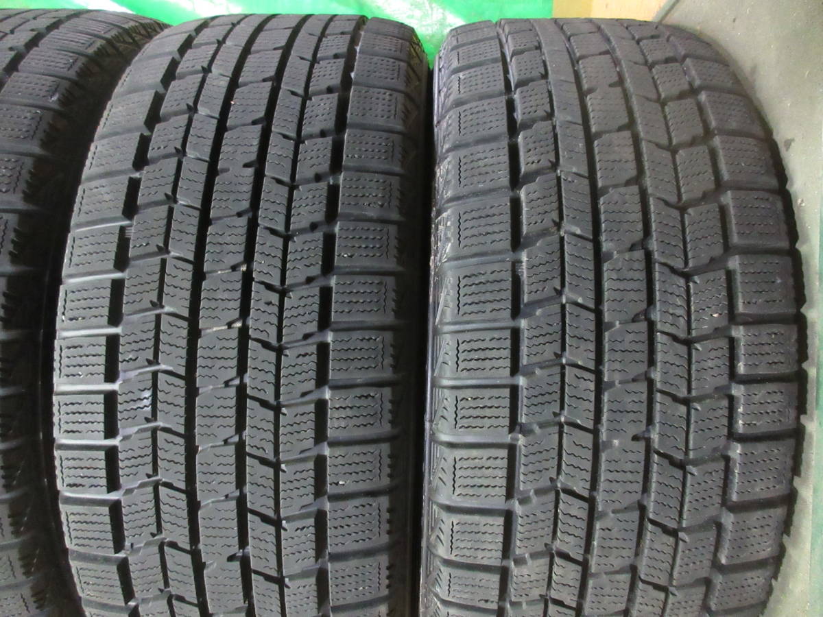 17インチ 冬 ダンロップ ディーエスエックス DUNLOP DSX-2 225/50R17 4本 No.4305C 中古スタッドレスタイヤ 雪 氷 冬タイヤ 70～80％残溝_画像3