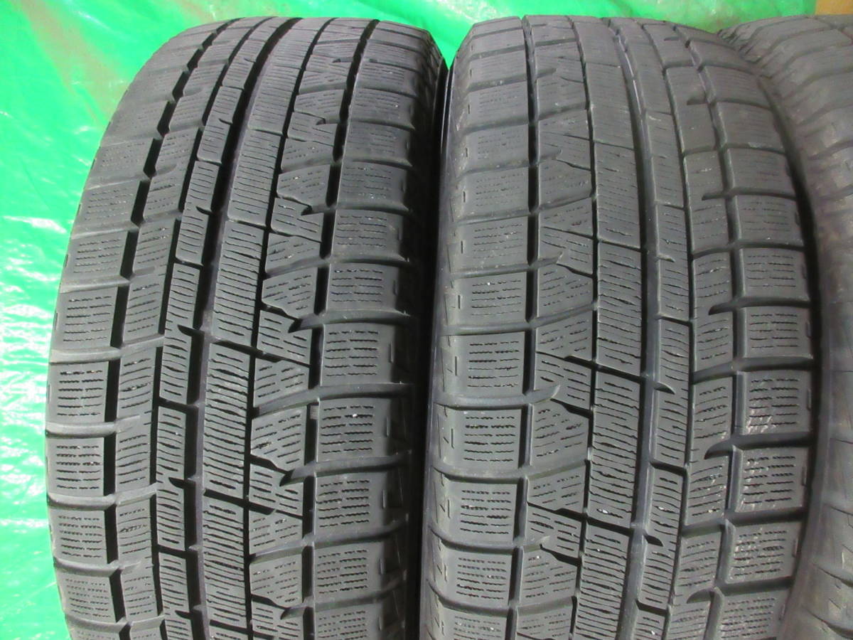 2018年製 ヨコハマ アイスガード YOKOHAMA iceGUARD iG50 PLUS 205/55R16 4本 No.4311C スタッドレス 雪 氷 冬タイヤ 70％残溝_画像2