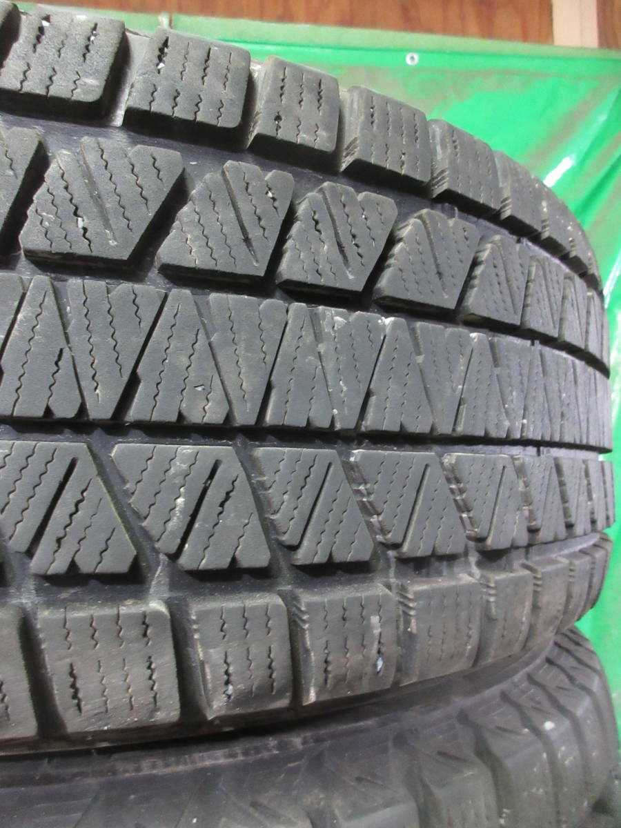 2021年製 ブリヂストン ブリザック BRIDGESTONE DM-V3 265/65R17 4本 No. 4322C スタッドレス スノータイヤ 冬用 雪 氷 冬タイヤ 70％残溝_画像4