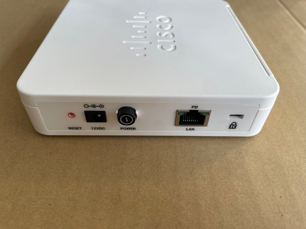 ジャンク現状品 通電のみ Cisco WAP125 デュアル バンドデスクトップ アクセスポイント PoE 対応モデル ★AB842_画像3