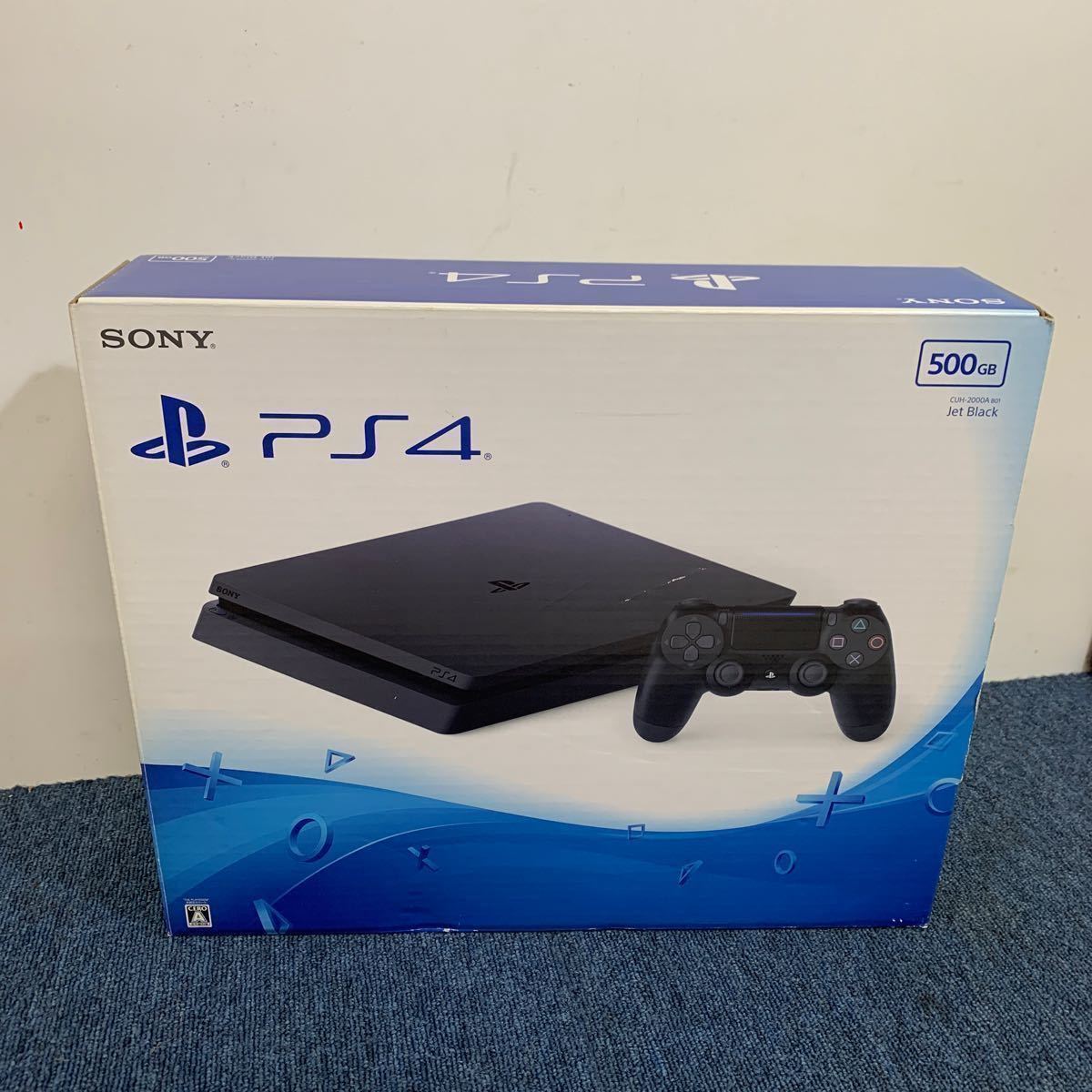 1円〜SONY PlayStation4 プレイステーション4 CUH-2000A PS4本体 コントローラー ジェット・ブラック 初期化済み ソニー 元箱あり 500GB_画像9