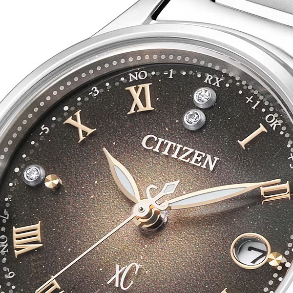 特価★CITIZEN シチズン xC クロスシー 限定品 ES9490-79E エコ・ドライブ電波時計 月光 ダイヤ入り ソーラー電波時計 レディース腕時計