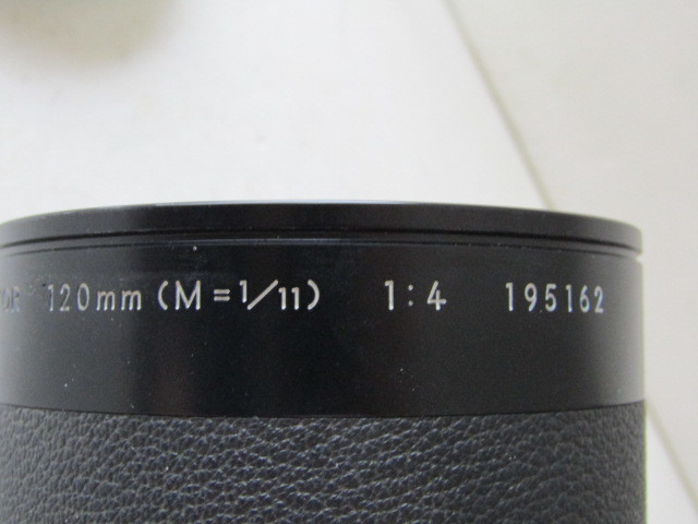 ◆Nikon/ニコン　メディカル・ニッコール　レンズ　120mm/1：4.0　DCユニット付◆_画像5