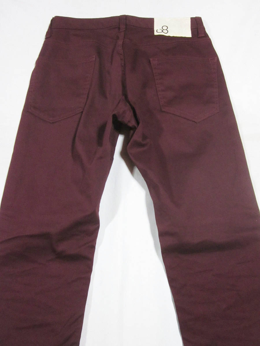 送料無料!!　JOHNBULL　ジョンブル　11462　SNUG PANTS　ストレッチパンツ　スナッグパンツ　M　メンズ　エンジ　日本製　岡山　倉敷　児島_画像5