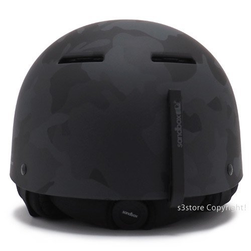 1円～ 23-24 SANDBOX CLASSIC 2.0 SNOW ASIA FIT BLACK CAMO (MATTE) M/L サンドボックス アジアンフィット ヘルメット [同梱不可]_画像3