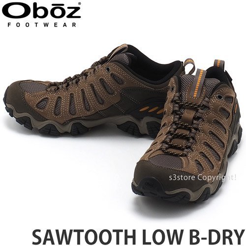 1円～ OBOZ SAWTOOTH LOW B-DRY 29.0cm オボズ ソウトゥース ロウ ビードライ 靴 シューズ トレイル アウトドア メンズ [同梱不可]_画像1