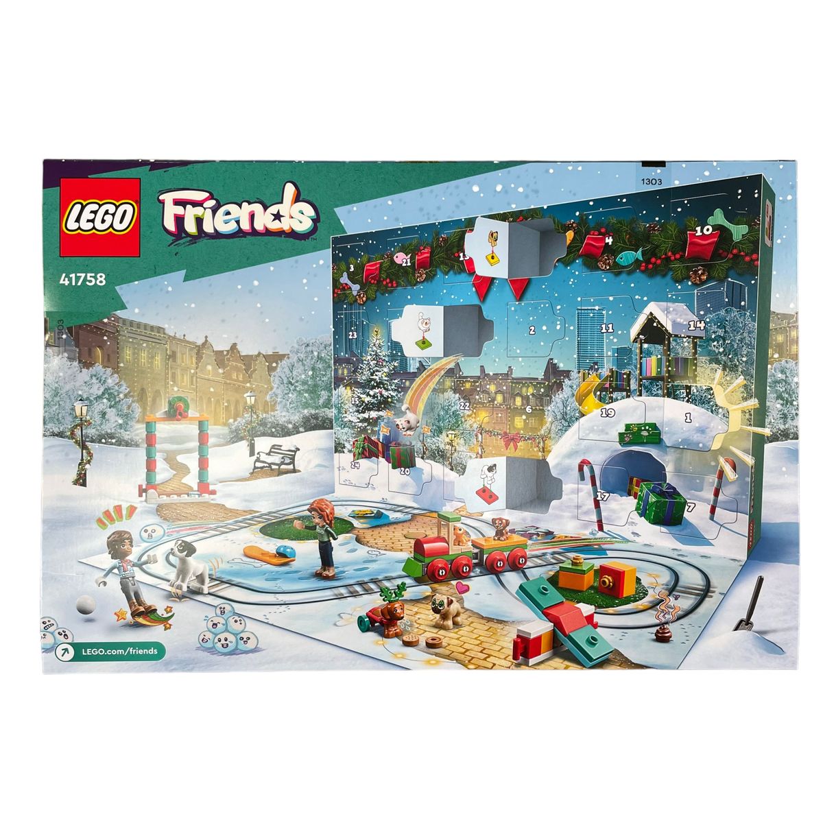 LEGO レゴ　フレンズ　アドベントカレンダー　2023 クリスマス　プレゼント　ギフト　カウントダウン　ブロック
