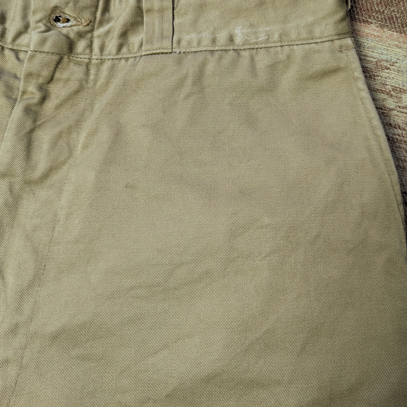 60s [US ARMY] Chino Trousers / 60 period chino trousers W33 pants chinos army chinoTALON military the US armed forces the truth thing Vintage 50s70s