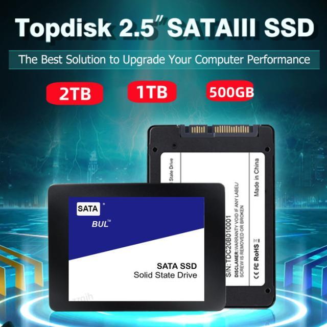 PFMハイスピード内蔵SSDカード【 2TB】2.5インチ BUL SATA3 6Gb/s 7mm 500MB/sSATAⅢ 1テラバイト ノートPCやディスクトップPCやゲーム機に_画像2