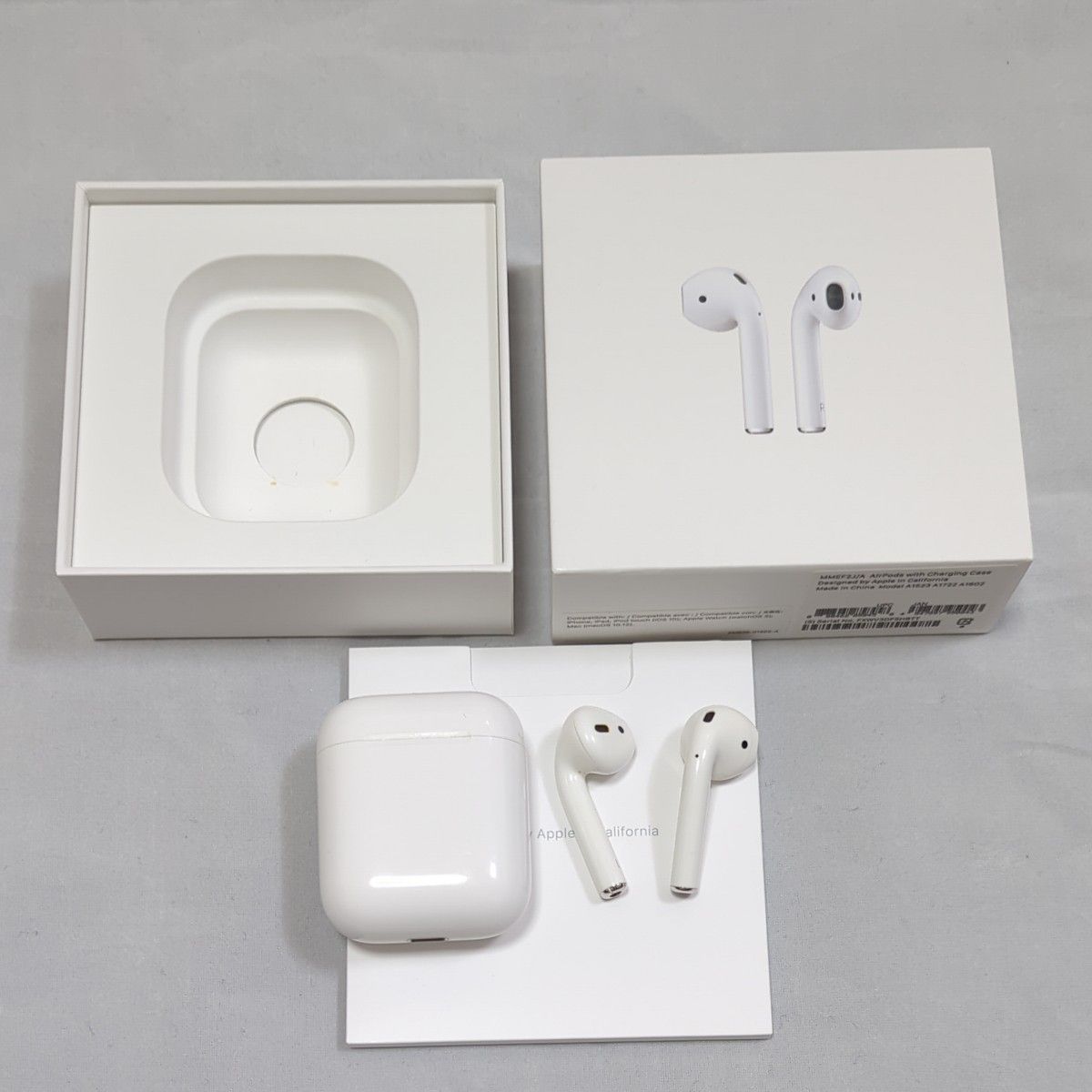 AirPods with Charging Case Apple MMEF2J/A アップル エアーポッズ