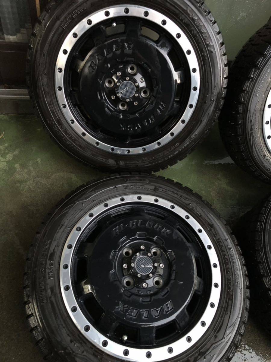 ※ヤマト運輸着払い2個口　155/65R14 スタッドレス 14インチ　アルト　タント　ミラ　Nボックス　Nワン　ワークス　HI brack_画像2