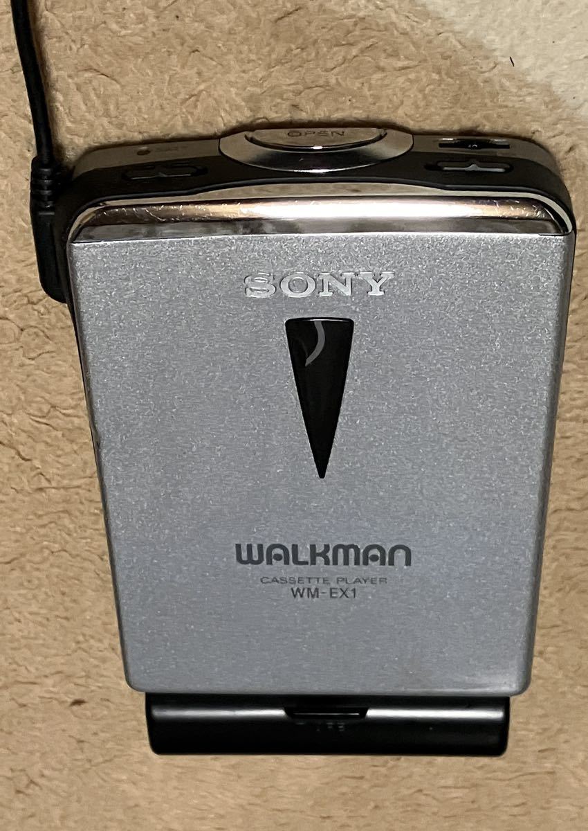 ●SONY 　WALKMAN●ウォークマン WM-EX1 ● 通電確認 ●ジャンク●_画像6