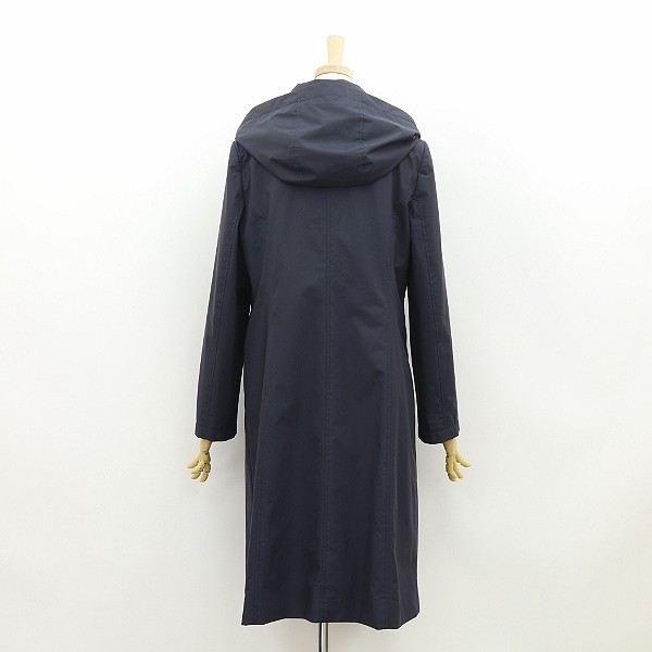 *SCAPA Scapa cotton inside liner attaching nylon f- dead coat navy blue navy 42