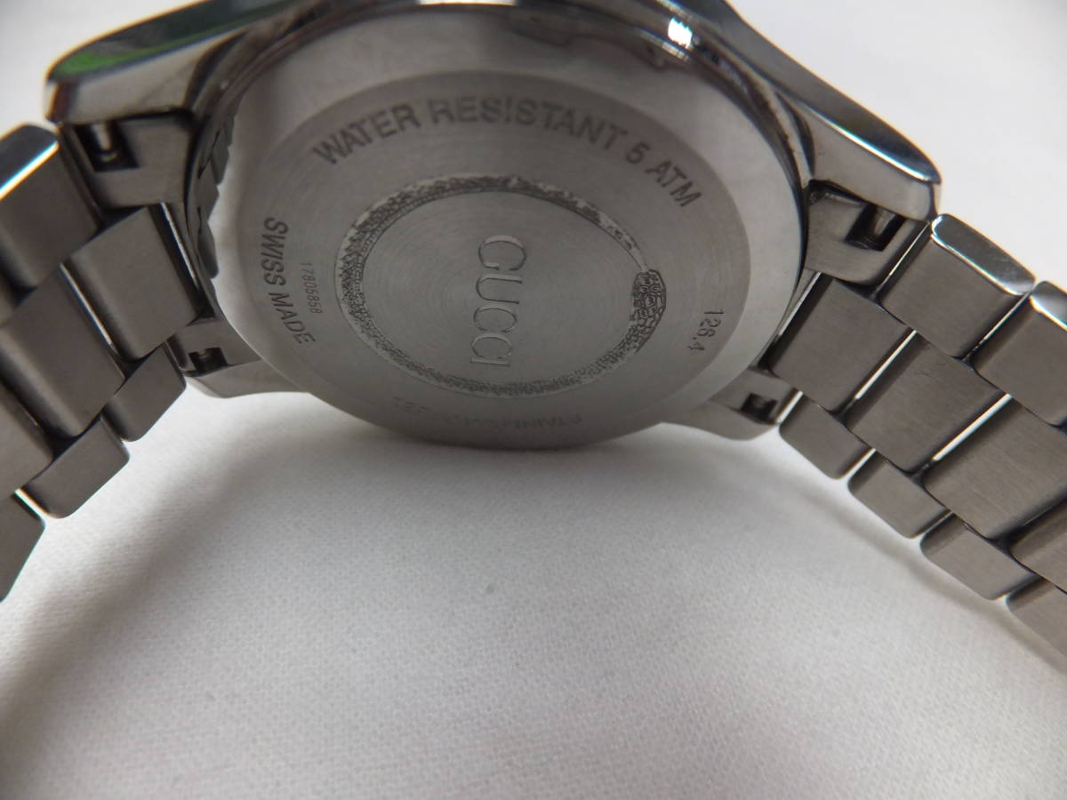 GUCCI グッチ メンズ腕時計 126 4 YA1264125 Gタイムレス タイガー