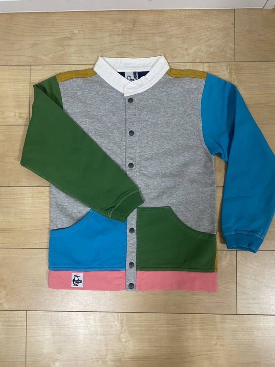 チャムス（CHUMS） キッズ フルスナップハリケーントップクレイジー Kid’s Full Snap Hurricane Top Cray XL_画像1