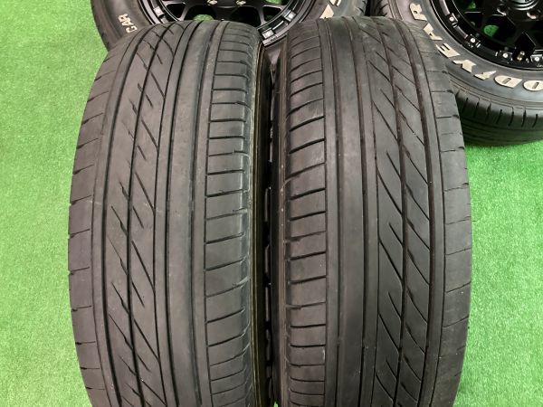 送料無料 ラジアルセット フェニーチェクロス XC8 ナスカー ホワイトレター 215/65R16 2017年製造 200系 ハイエース_画像9