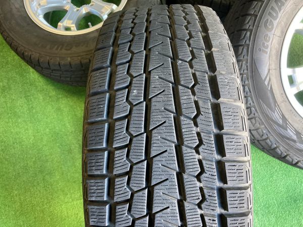 送料無料 スタッドレスセット ヨコハマ アイスガード G075 265/65R17 2019年製造 プラド ＦＪクルーザー ハイラックス_画像7