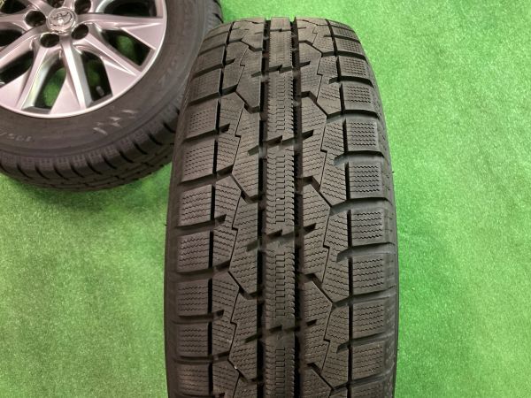 送料無料 スタッドレスセット トヨタ 純正ホイール トーヨー ガリット GIZ 195/65R15 2022年製造 プリウス ウィッシュ アリオン_画像9