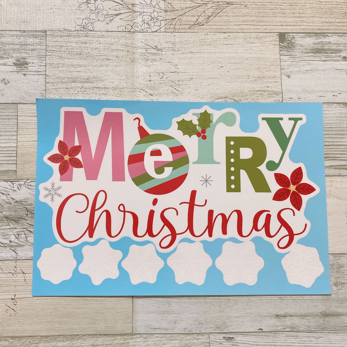 クリスマス 飾り 静電ステッカー 装飾品 両面印刷 トナカイ サンタ 雪の結晶　