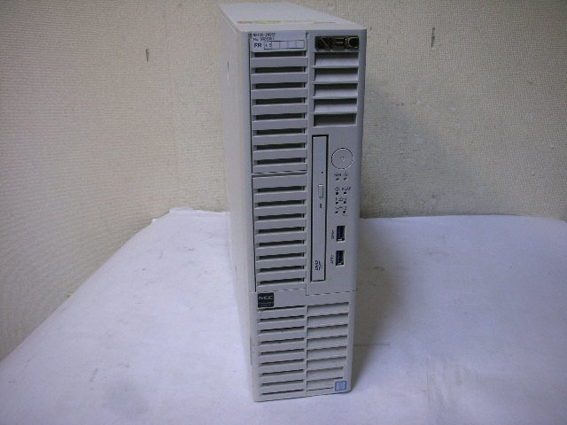 NEC Express 5800/T110i-S(N8100-2498Y)Xeon QuadCore E3 1220 V6 3GHz/16GB/SATA 2TB x 2_画像1