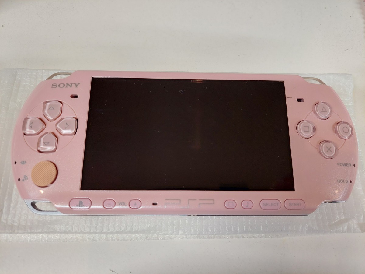 SONY　PSP本体　PSP-3000 バリューパック　ブロッサム ピンク_画像3