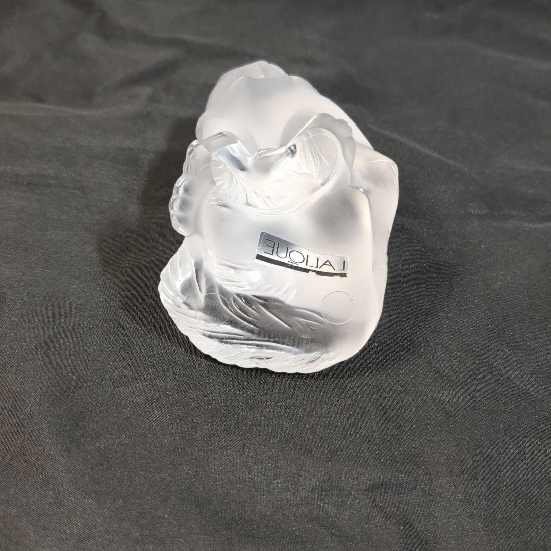 LALIQUE ラリック ネコ 猫 CAT クリスタル 置物 ペーパーウェイト_画像7