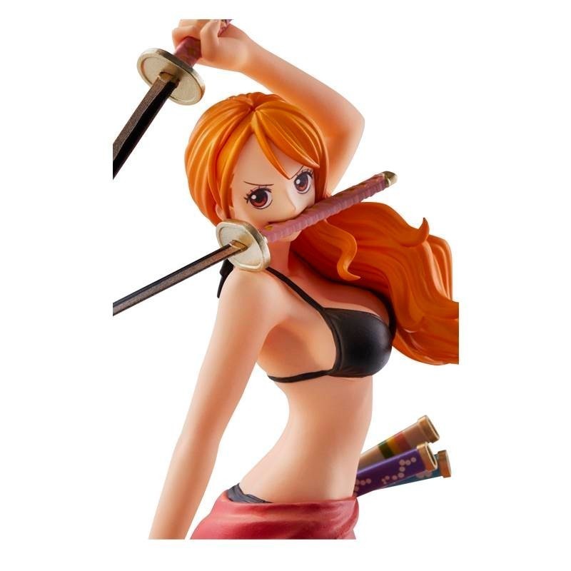 新品未開封/ONE PIECE magazine FIGURE -夢の一枚-　three sword style NAMI/ナミ/ゾロ/三刀流/POP/ワンピース/ONE PIECE/尾田栄一郎_画像3